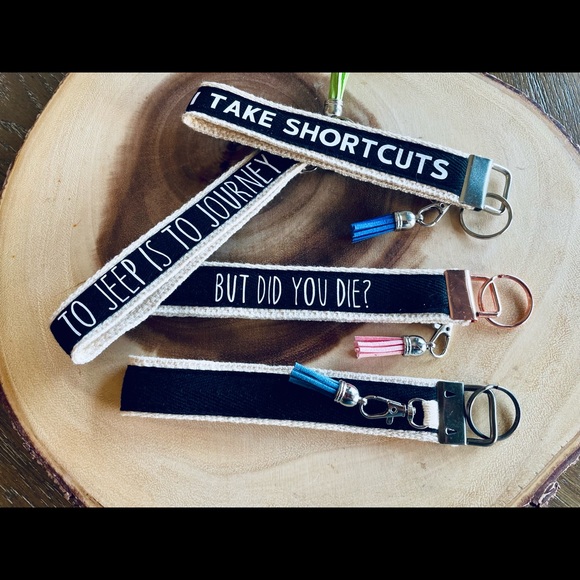 Custom Made Keyfob Wristlet - Picture 4 of 10